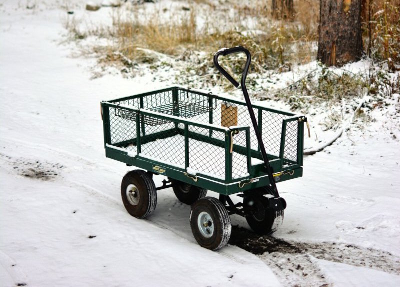 Bollerwagen im Schnee Bollerwagen und ihre Nutzungsmöglichkeit