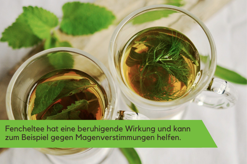 Beruhigungstee mit Fenchel