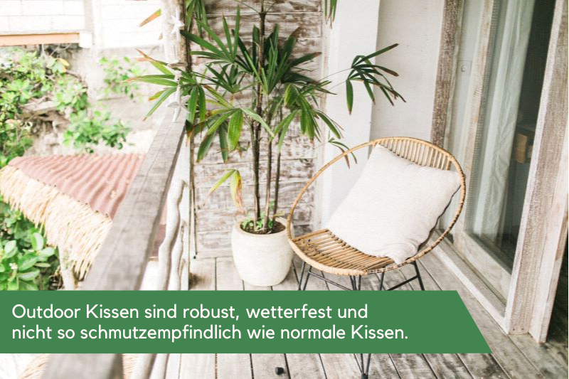 Eigenschaften von Outdoor Kissen
