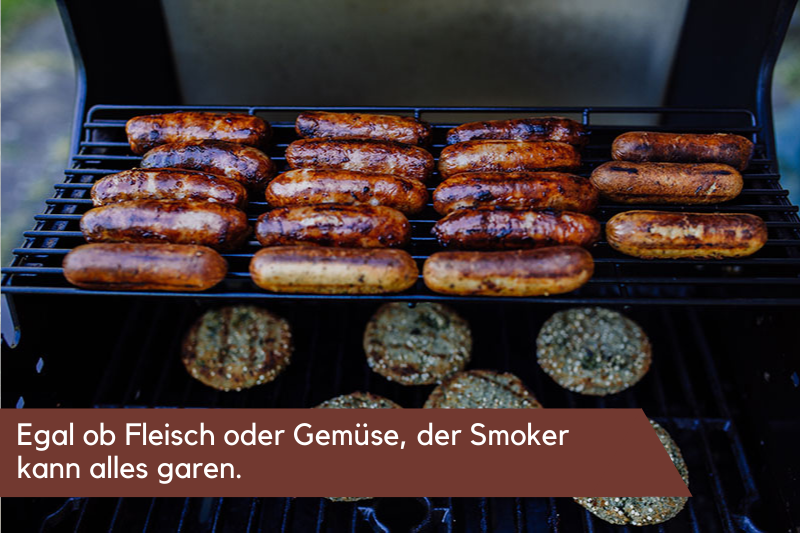 Grillgut für Smoker