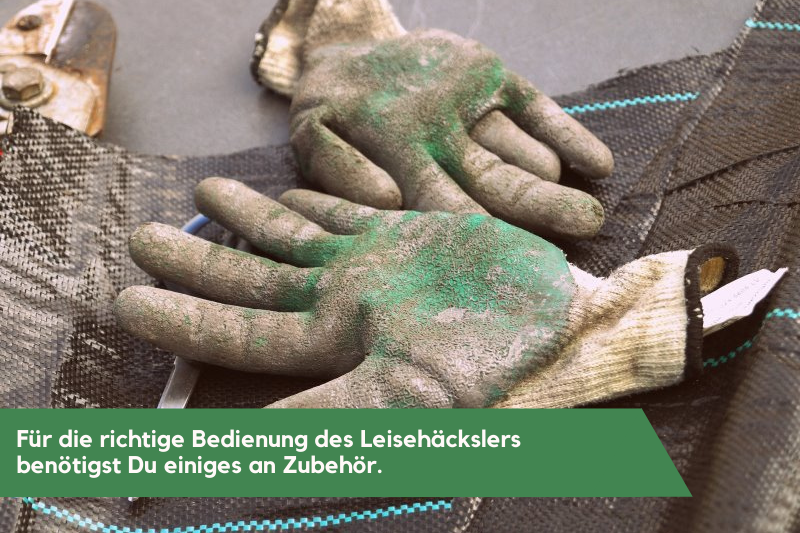 Zubehör für Leisehäcksler